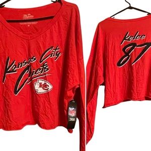 Kansas City Chiefs Cropped Top